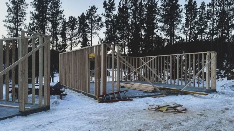 Construction sauvage